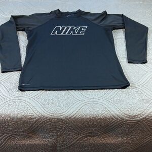 Nike Men's Black Dri-Fit‎ Shirt Large